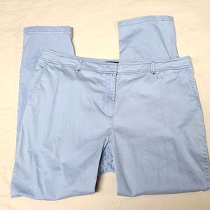Light blue ankle pant